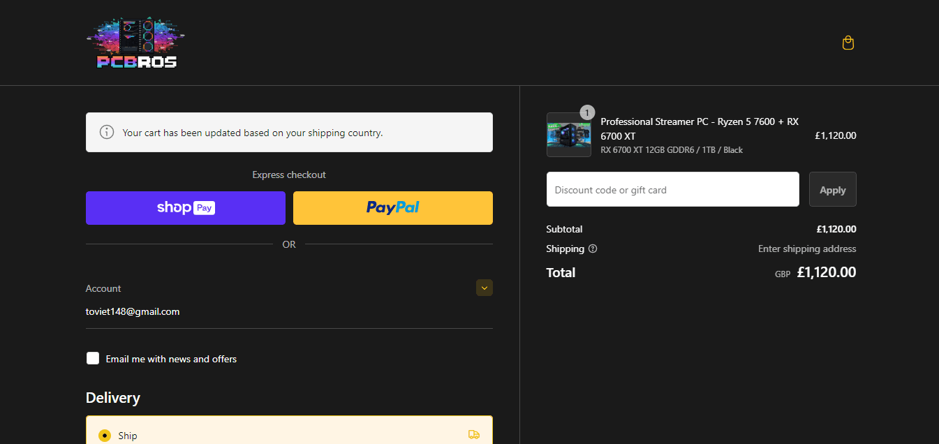 How to apply PCBros coupon code